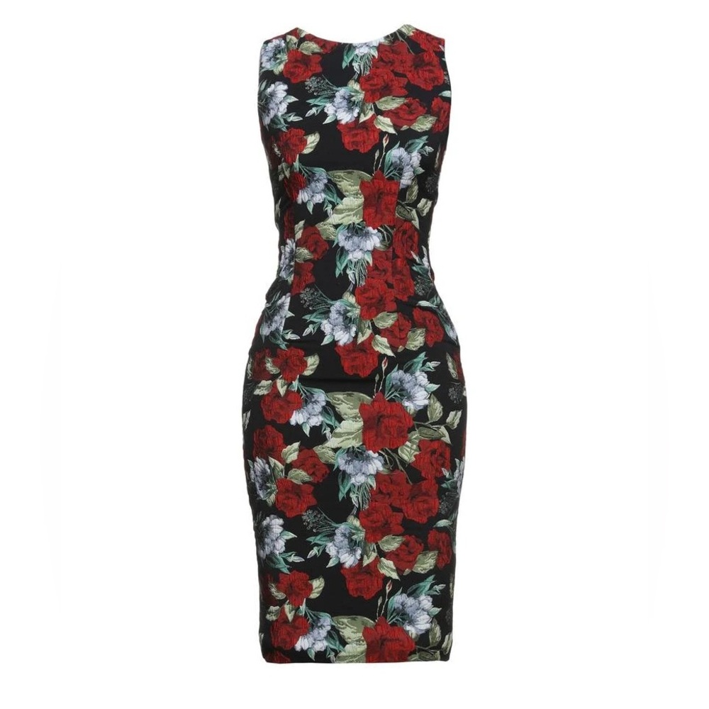 Marciano by Guess red and black floral dress in size small.